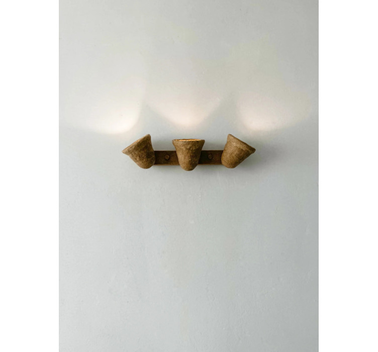 Керамічний бра Pecherna sconce 'three plus'8